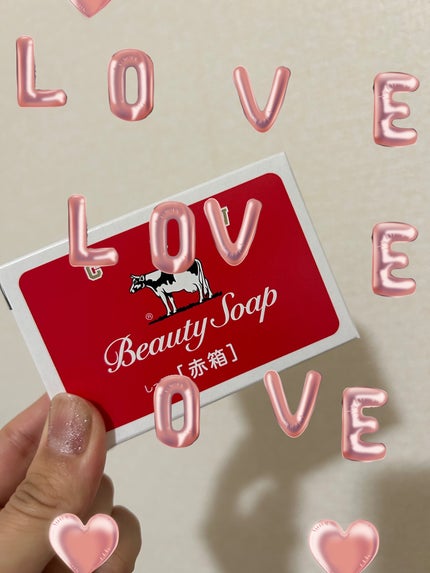 赤箱 (しっとり)/カウブランド/洗顔石鹸を使ったクチコミ(1枚目)