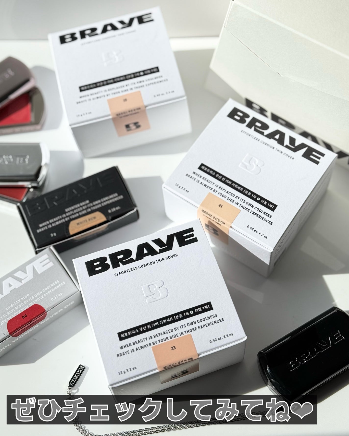 BRAYE EFFORTLESS CUSHION (3 COLORS)/BRAYE/クッションファンデーションを使ったクチコミ(6枚目)