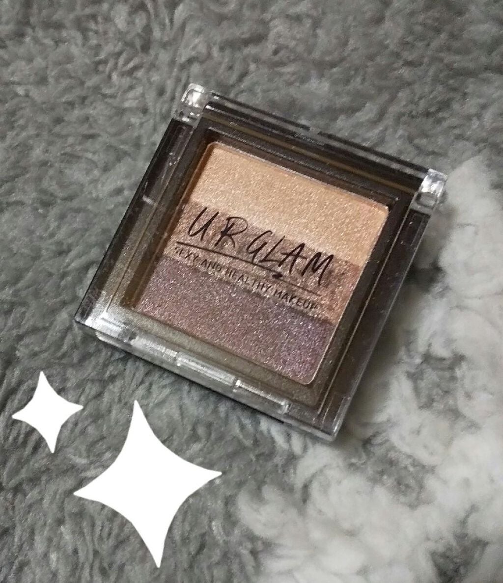 UR GLAM GRADATION EYESHADOW/U R GLAM/アイシャドウパレットを使ったクチコミ(1枚目)