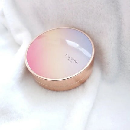 ピンクティーツリーカバークッション/APLIN/クッションファンデーションを使ったクチコミ(9枚目)