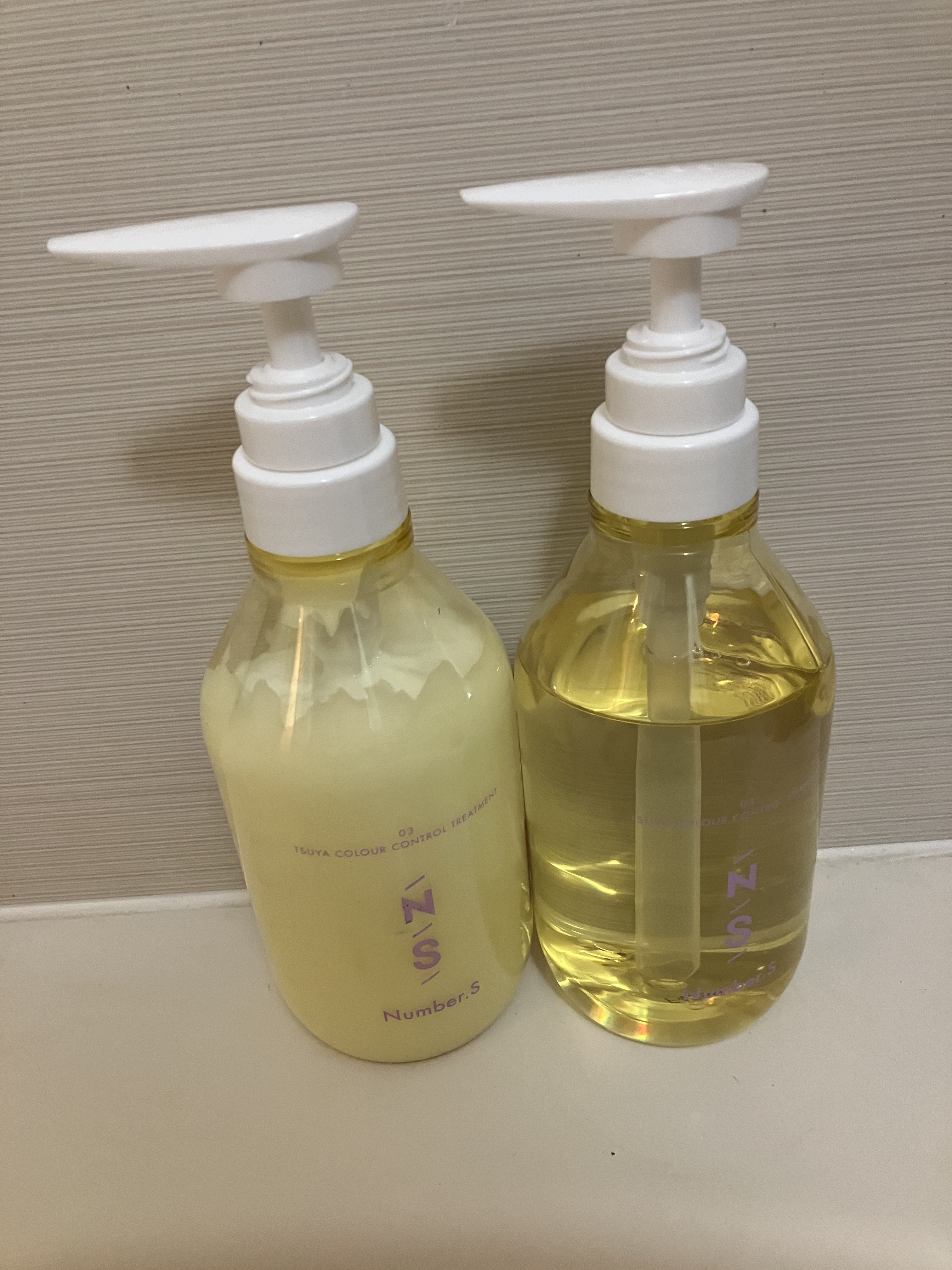 ツヤカラーコントロール シャンプー/ ヘアトリートメント/Number.S /市販シャンプーを使ったクチコミ（1枚目）