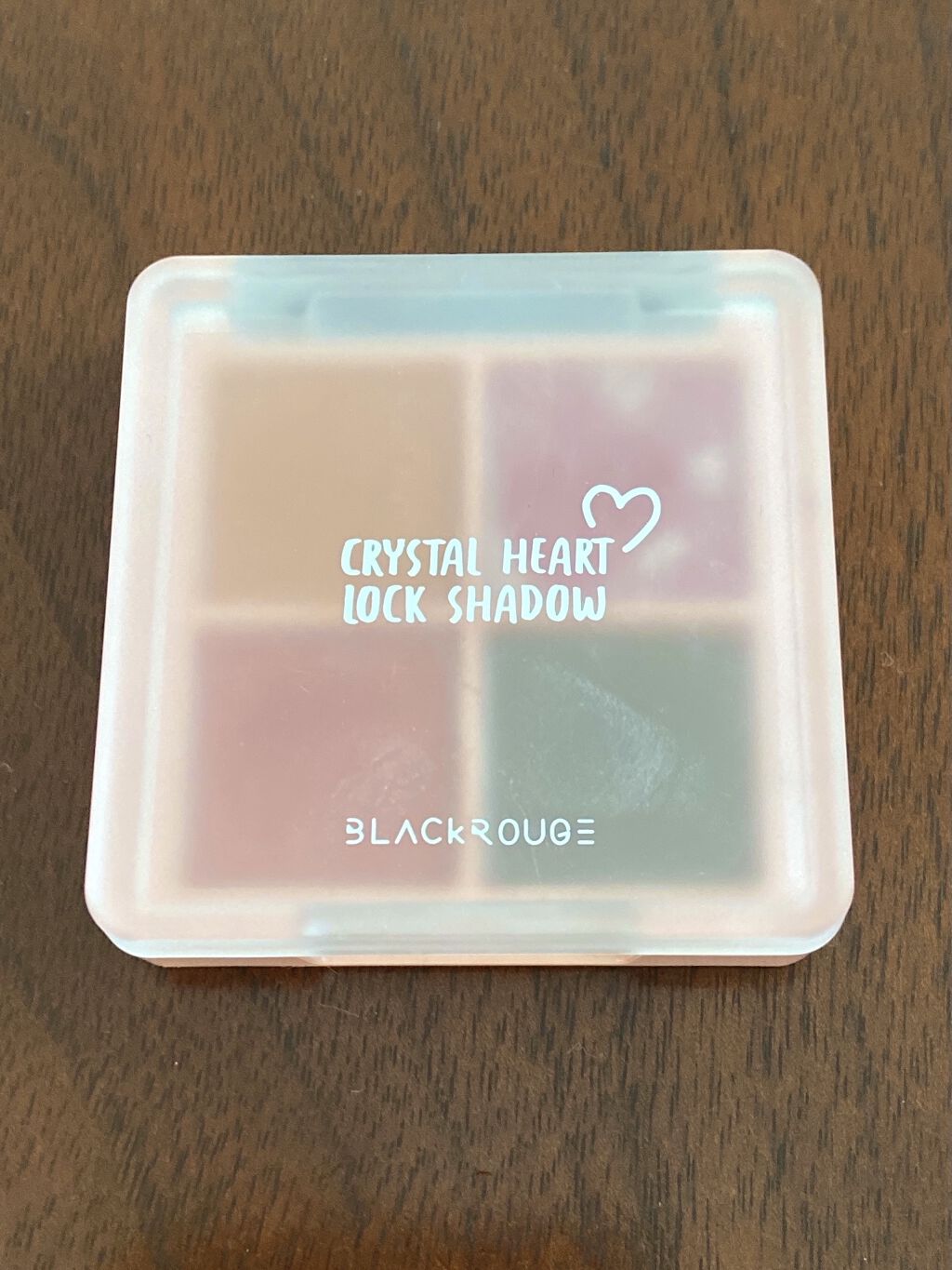 クリスタルハートロックシャドウ/BLACK ROUGE/アイシャドウパレットを使ったクチコミ（1枚目）
