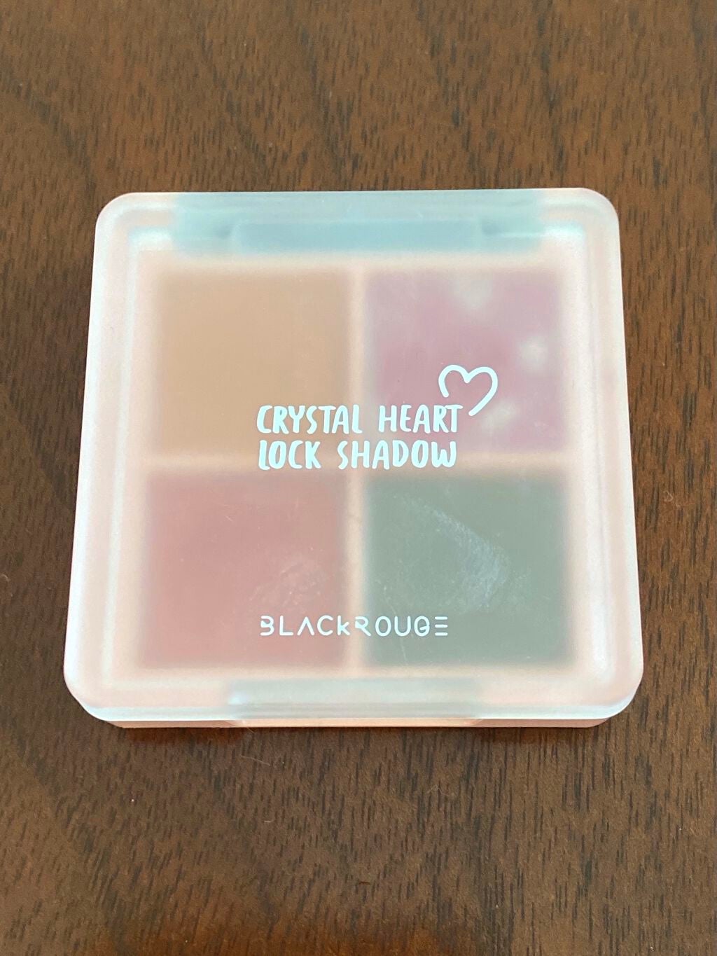 クリスタルハートロックシャドウ/BLACK ROUGE/アイシャドウパレットを使ったクチコミ(1枚目)