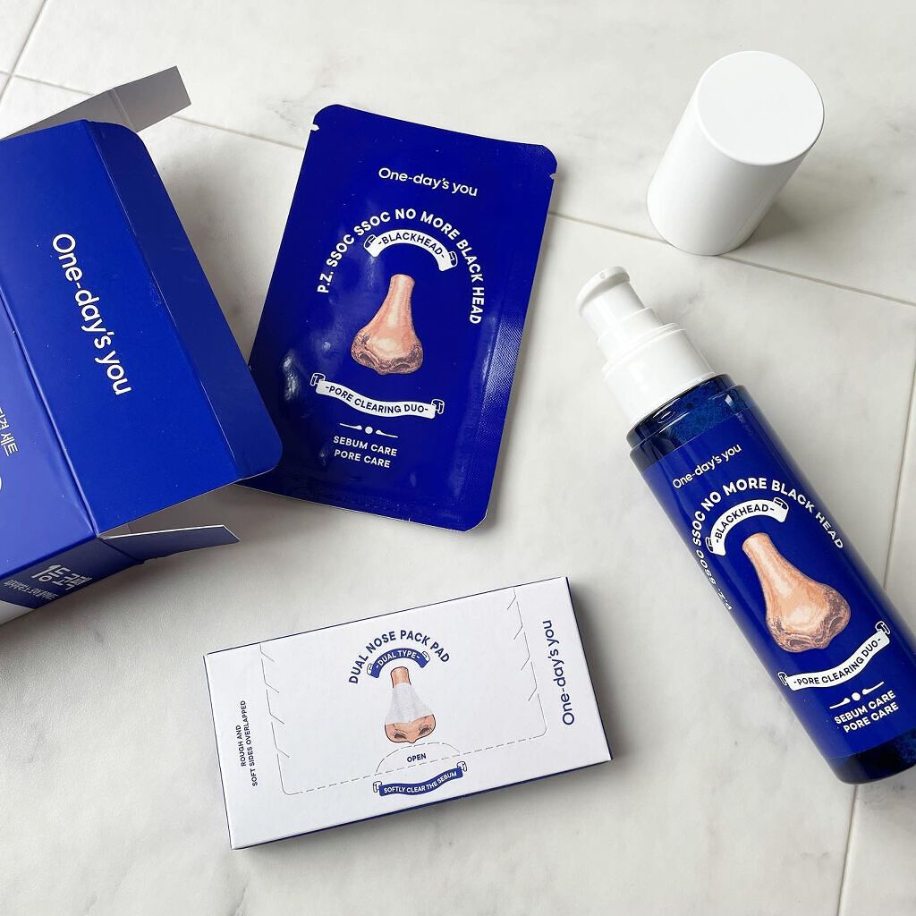 ノーモアブラックヘッド(ノーズピーリング)/One-day's you/スクラブ・ゴマージュを使ったクチコミ（3枚目）