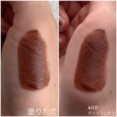 my confidence lip souffle matte  cacao 70% brown（カカオ70％ブラウン）/vim BEAUTY/口紅を使ったクチコミ（2枚目）