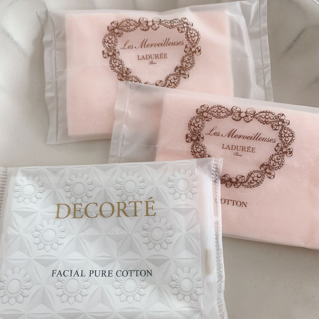 フェイシャル ピュア コットン/DECORTÉ/コットンを使ったクチコミ(1枚目)