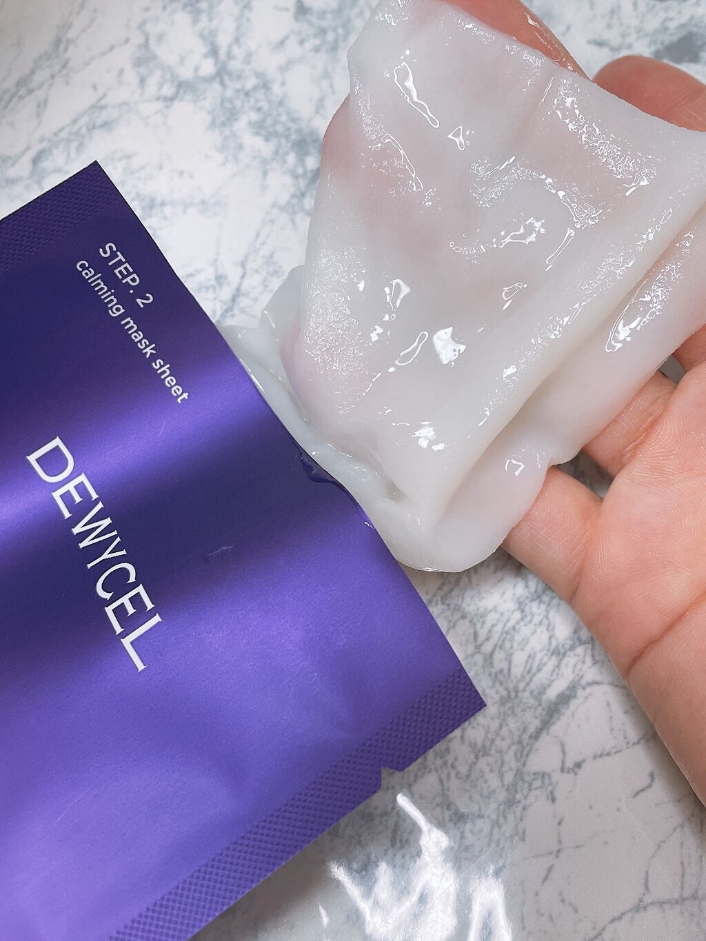 トラブルペアーマスク/DEWYCEL/シートマスク・パックを使ったクチコミ（2枚目）