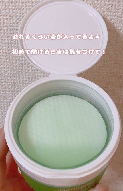 ティーツリーカーミングエッセンスパッド/MEDIHEAL/トナーパッドを使ったクチコミ(2枚目)