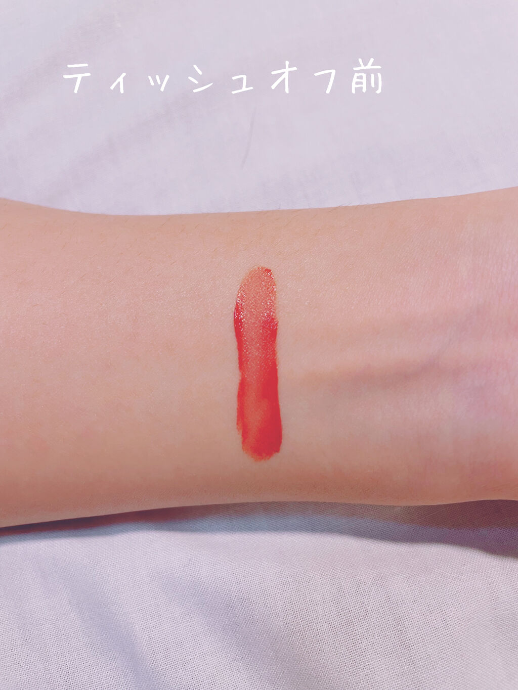 キスチョコレート ムースティント ダーク/ETUDE/口紅を使ったクチコミ（2枚目）