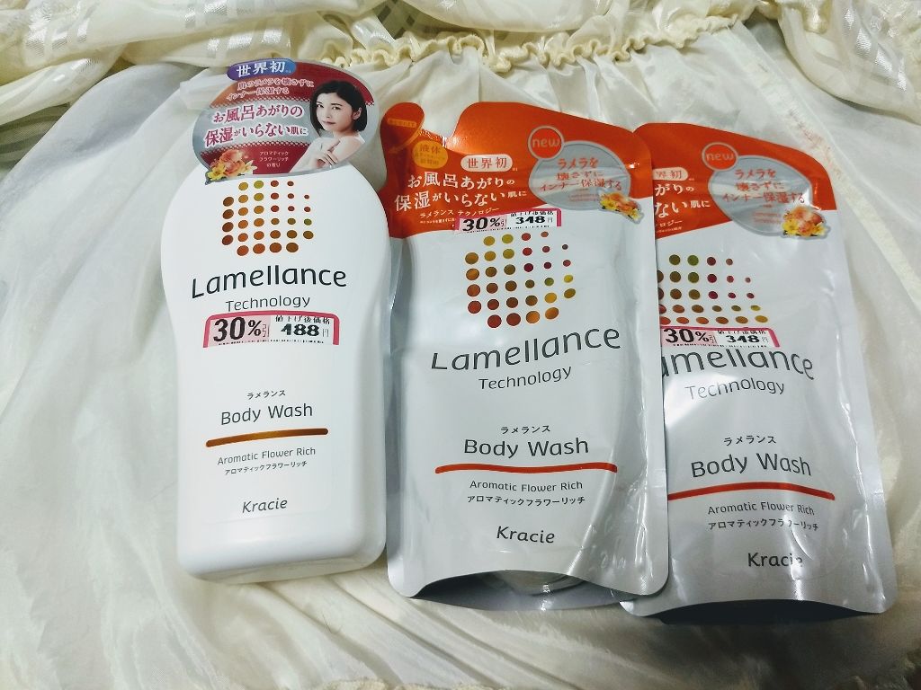 ボディウォッシュ アロマティックフラワーリッチ(旧)/ラメランス/ボディソープを使ったクチコミ(1枚目)
