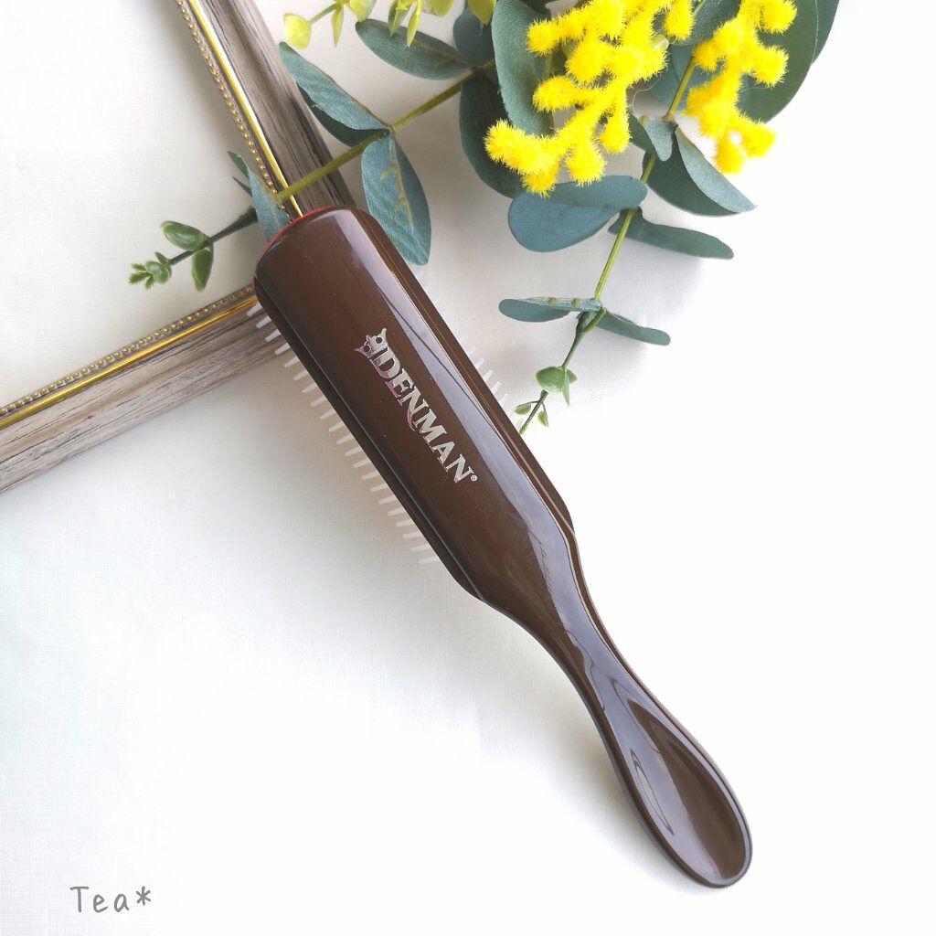 DENMAN デンマンブラシ D4のクチコミ「◻◽ヘアブラシ◽◻

美容師さんやヘアメイクに関わる方には
お馴染みのデンマンブラシ。

普通.....」（2枚目）