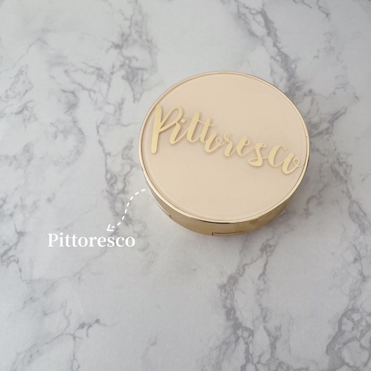 ミストBBクッション(リフィル込)/Pittoresco/クッションファンデーションを使ったクチコミ（3枚目）