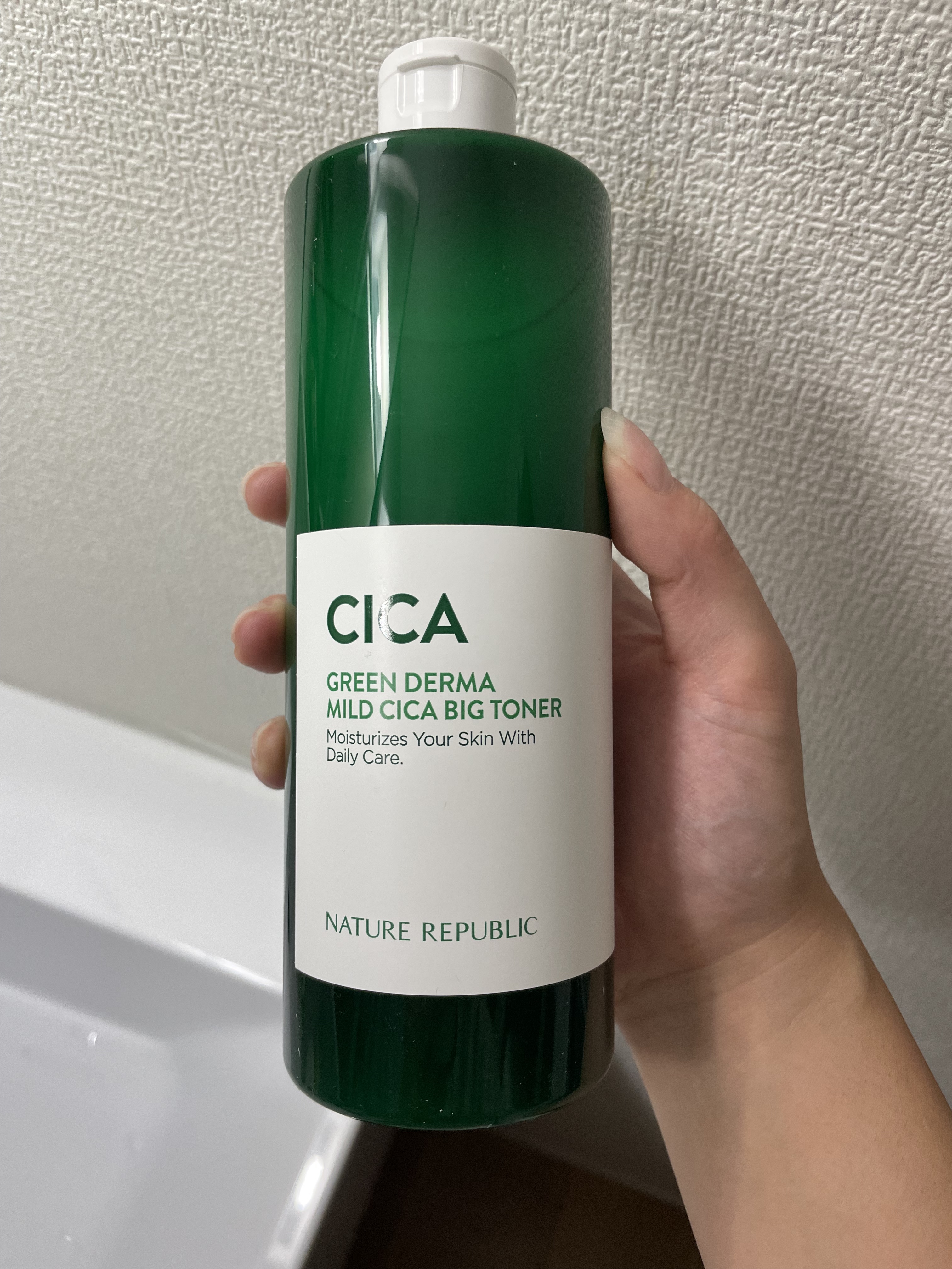 グリーン ダーマCICAビックトナー/ネイチャーリパブリック/化粧水を使ったクチコミ（1枚目）