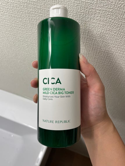 グリーン ダーマCICAビックトナー/ネイチャーリパブリック/化粧水を使ったクチコミ(1枚目)