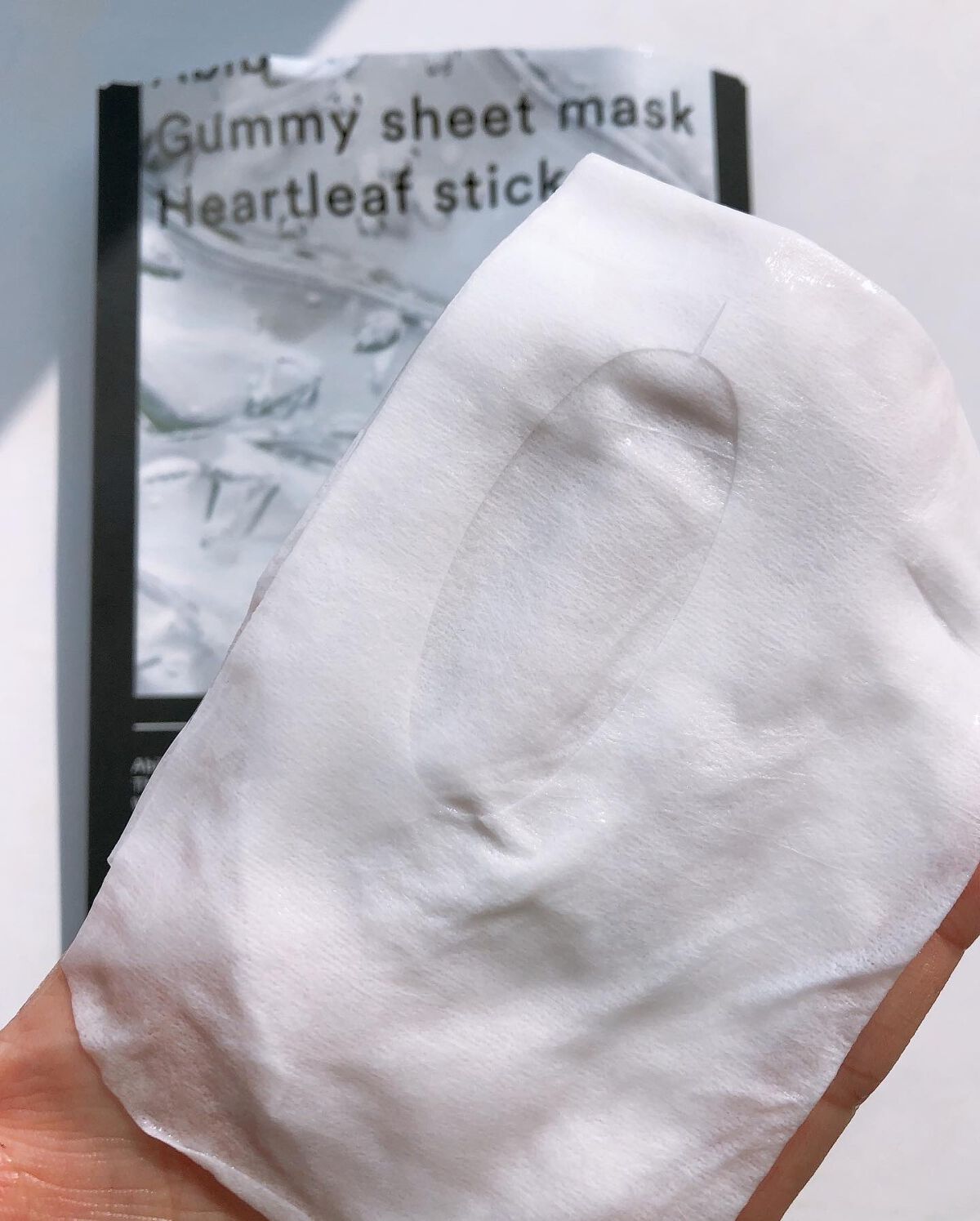 弱酸性pHシートマスク ドクダミフィット/Abib /シートマスク・パックを使ったクチコミ（3枚目）