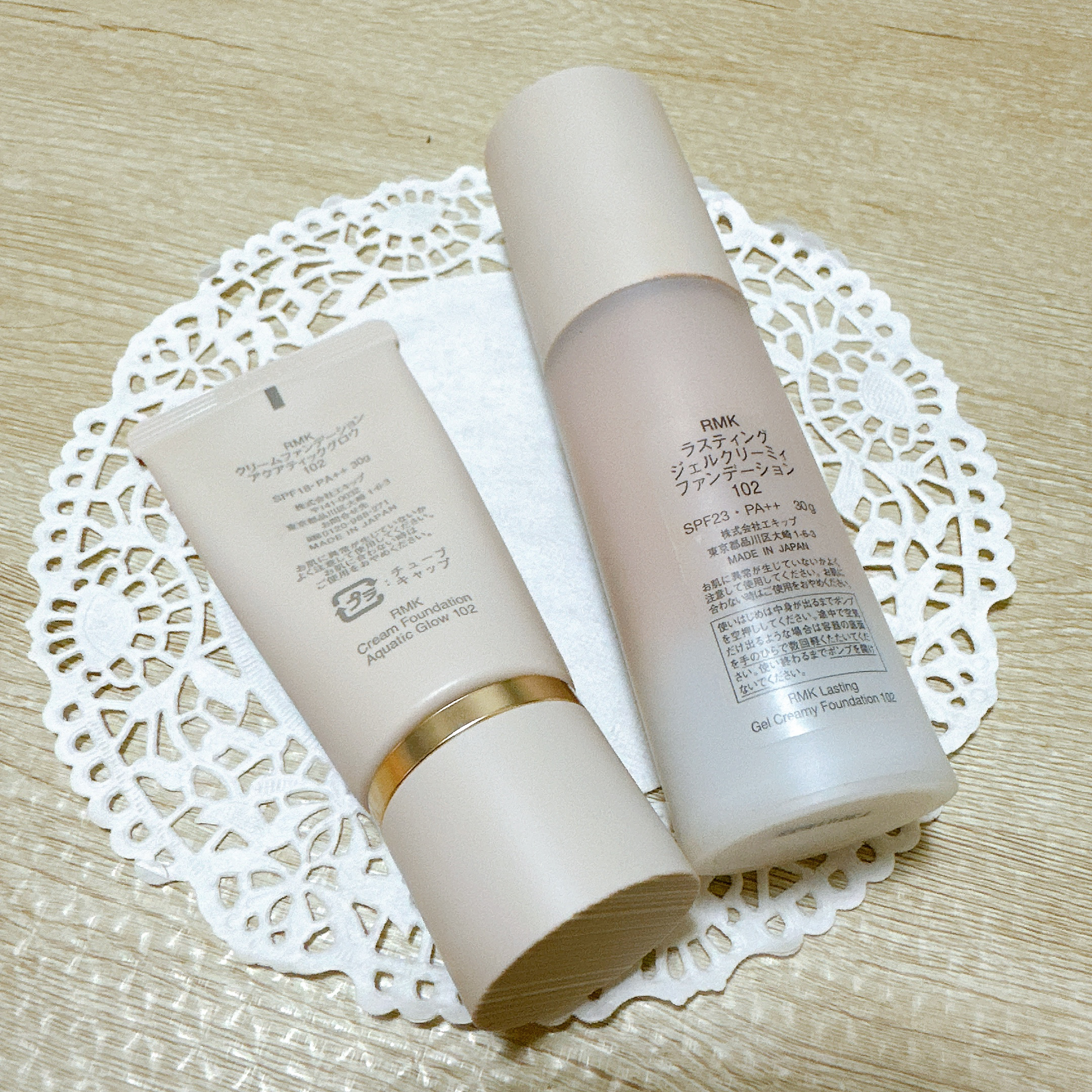 RMK ラスティング ジェルクリーミィファンデーション/RMK/クリーム・エマルジョンファンデーションを使ったクチコミ（3枚目）