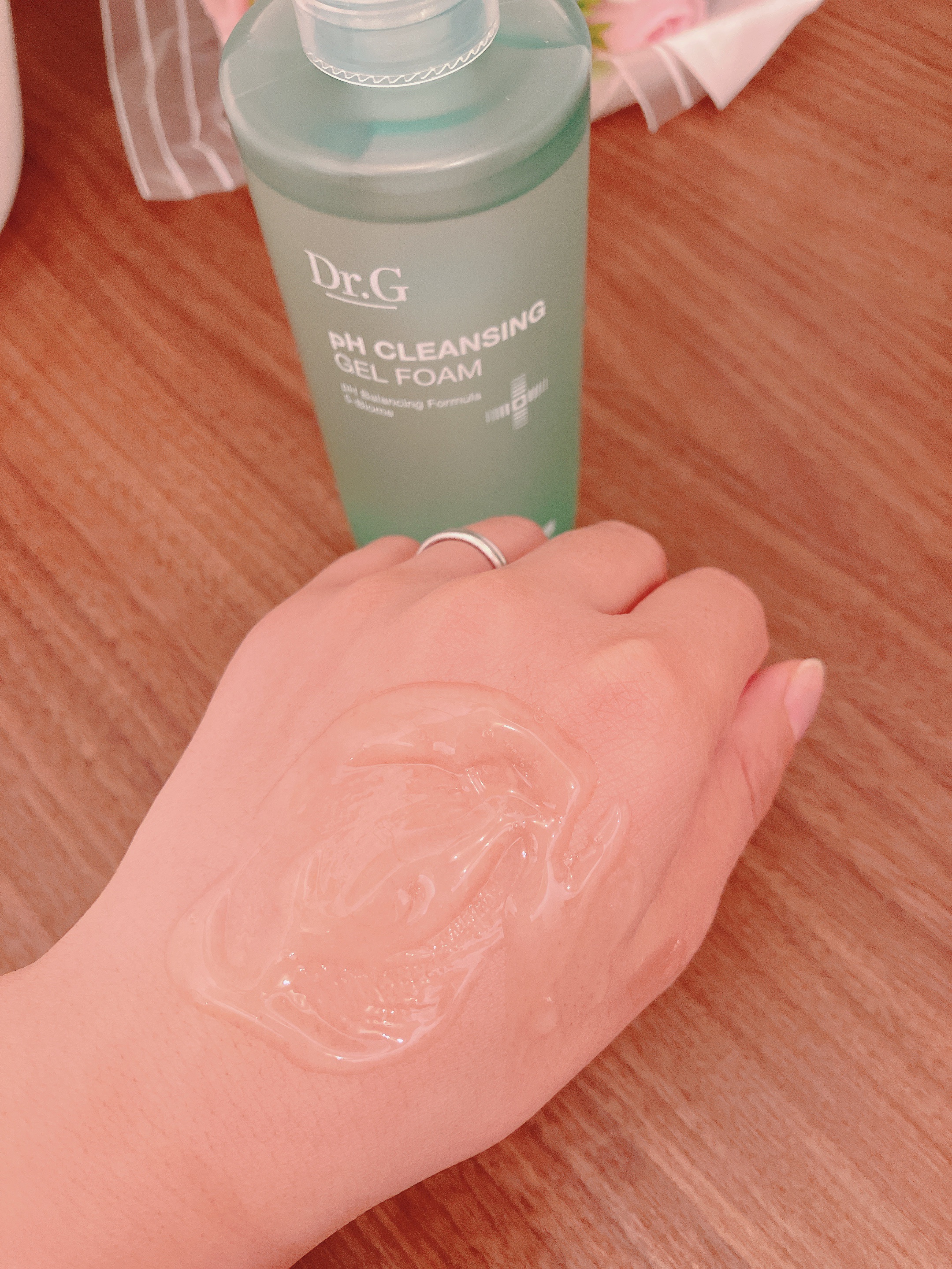 弱酸性クレンジングジェルフォーム/Dr.G/その他洗顔料を使ったクチコミ（3枚目）