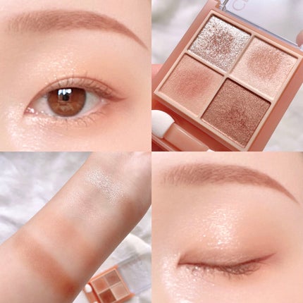 ベージュトーンアイシャドウ/CEZANNE/アイシャドウパレットを使ったクチコミ(3枚目)