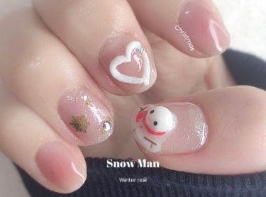 雪だるまネイル💅⛄️

使った筆も載せたよん⸝⋆  

「Clara ジェルネイルブラシセット」

よく使#7ラウンドが使いやすくて嬉しい🫶
細めの筆がアートだけじゃなくて
様々な太さであるのが便利すぎ