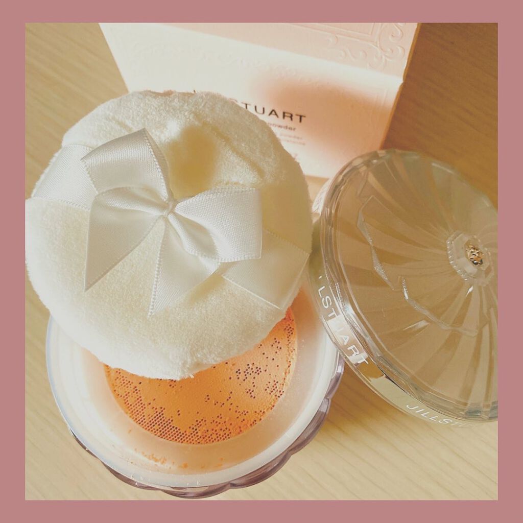 グロウインオイル ルースパウダー /JILL STUART/ルースパウダーを使ったクチコミ（2枚目）
