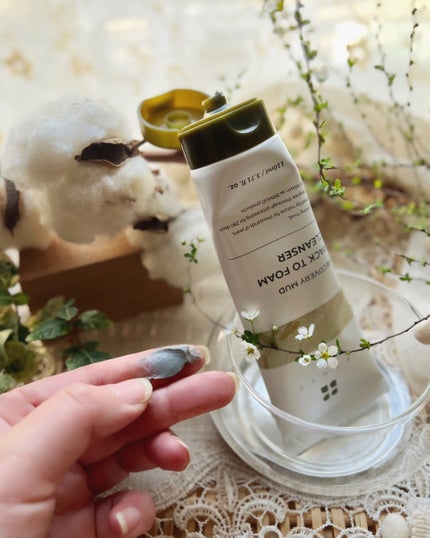 リカバリーマッドバックツーフォームクレンザー/BRMUD/洗顔フォームを使ったクチコミ(3枚目)