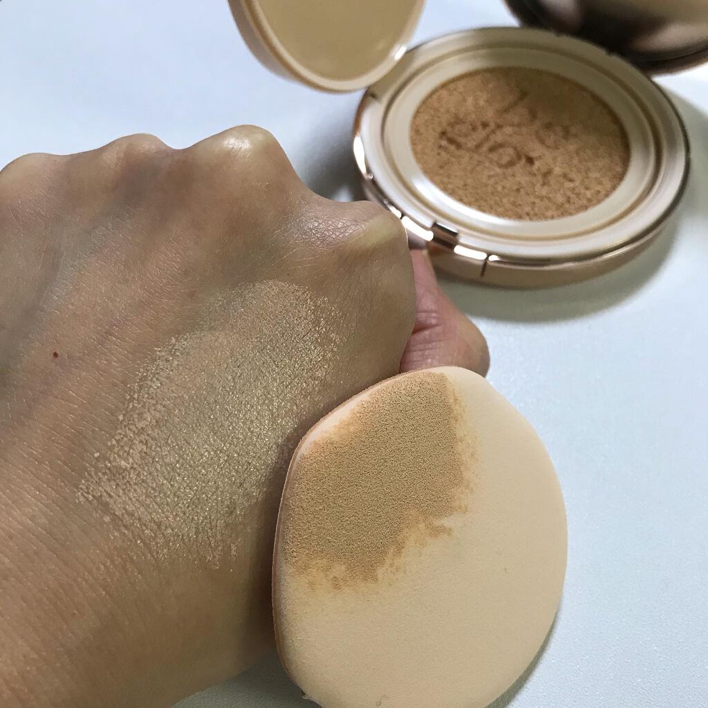 プロテーラービーグロウクッション(オールニュー)/espoir/クッションファンデーションを使ったクチコミ(3枚目)