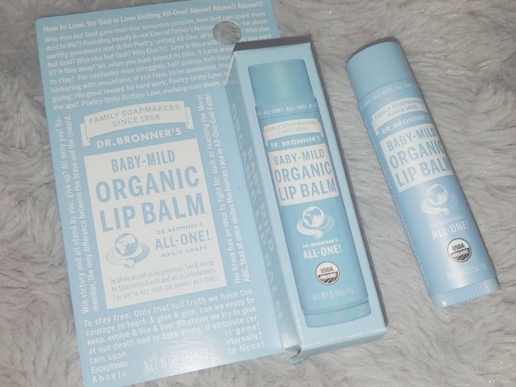 マジック オーガニックリップバーム/ドクターブロナー/リップバームを使ったクチコミ（1枚目）