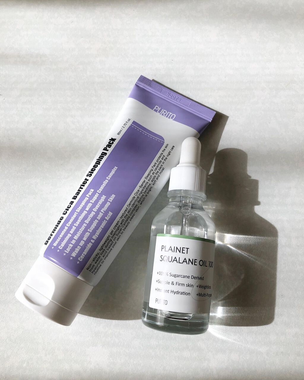 ダーマイドシカバリアスリーピングパック/PURITO/フェイスクリームを使ったクチコミ(9枚目)