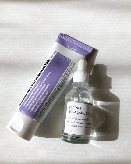 ダーマイドシカバリアスリーピングパック/PURITO/フェイスクリームを使ったクチコミ(9枚目)