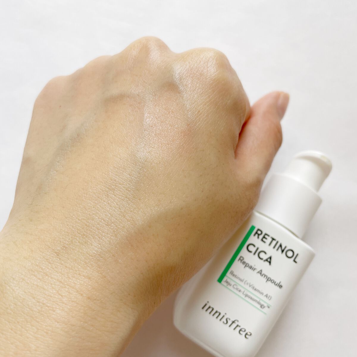 レチノール シカ リペア セラム/innisfree/美容液を使ったクチコミ(4枚目)