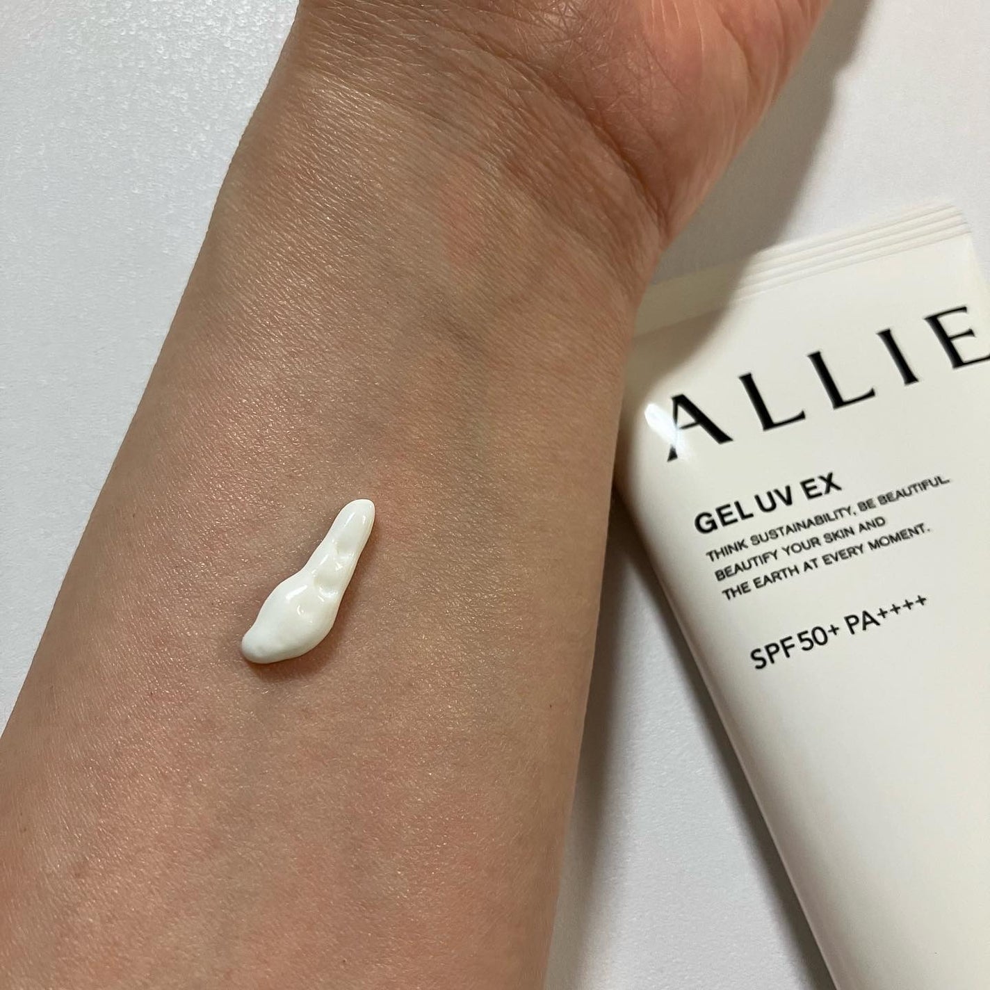 アリィー クロノビューティ ジェルUV EX/アリィー/日焼け止めジェルを使ったクチコミ(2枚目)