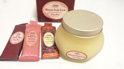 ヘッドスクラブ グリーン・ローズ/SABON/ヘッドスクラブを使ったクチコミ(1枚目)