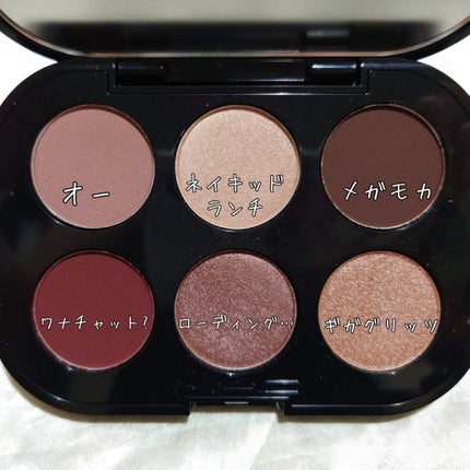 コネクト イン カラー アイシャドウ パレット × 6/M・A・C/アイシャドウパレットを使ったクチコミ(3枚目)