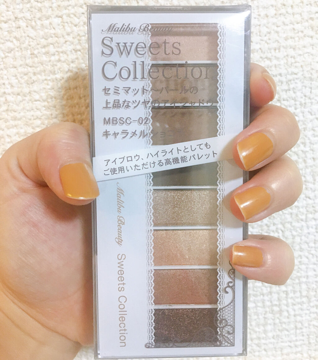 スイーツコレクション/マリブビューティー/アイシャドウパレットを使ったクチコミ（3枚目）