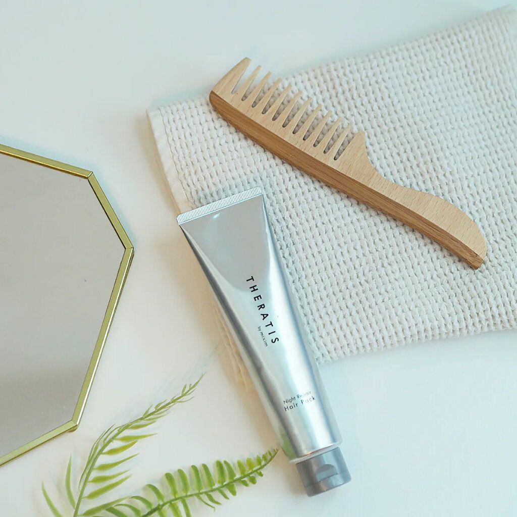 ナイトリペア ヘアパック/THERATIS/ヘアマスク・ヘアパックを使ったクチコミ（1枚目）