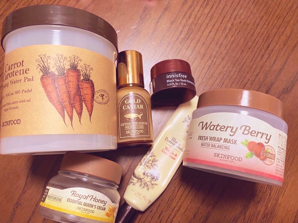 ロイヤルハニー エッセンシャル クイーンズクリーム/SKINFOOD/フェイスクリームを使ったクチコミ(2枚目)