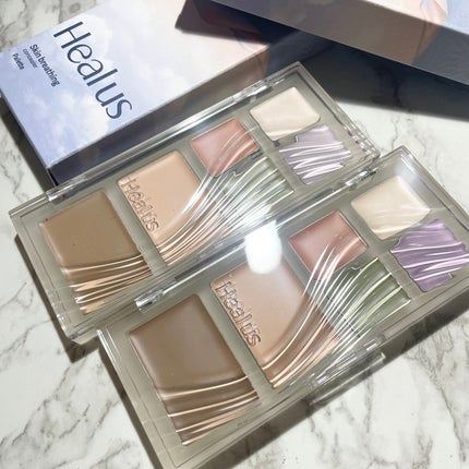 ブリージングコンシーラーパレット/Healus/パレットコンシーラーを使ったクチコミ(7枚目)