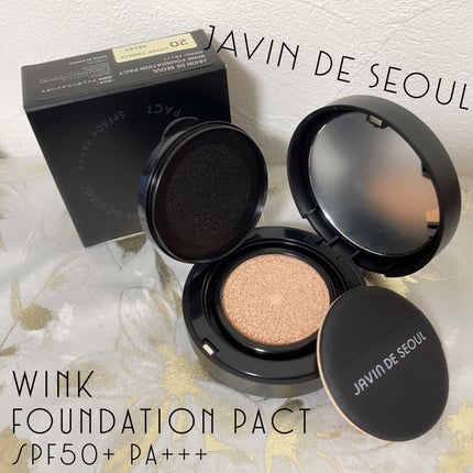 ジャビンドゥソウル ウインクファンデーションパクト/Javin De Seoul/クッションファンデーションを使ったクチコミ(2枚目)