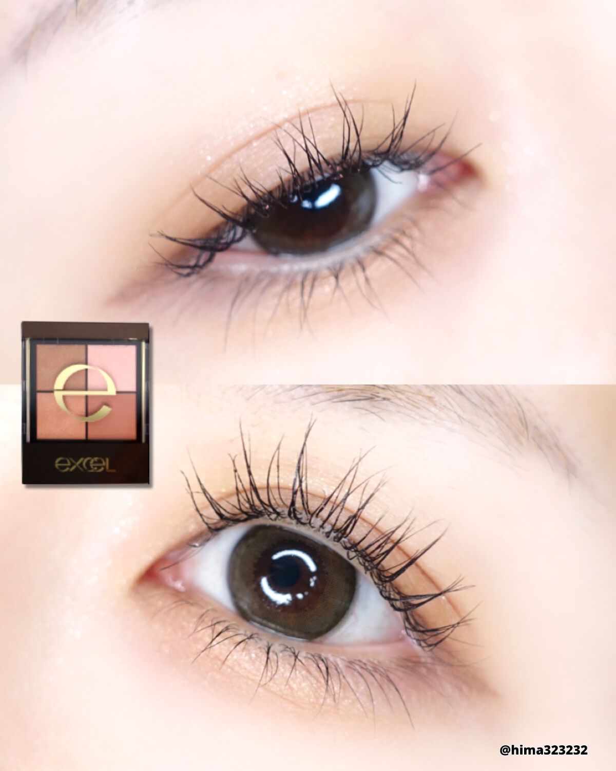 リアルクローズシャドウ/excel/アイシャドウパレットを使ったクチコミ(5枚目)