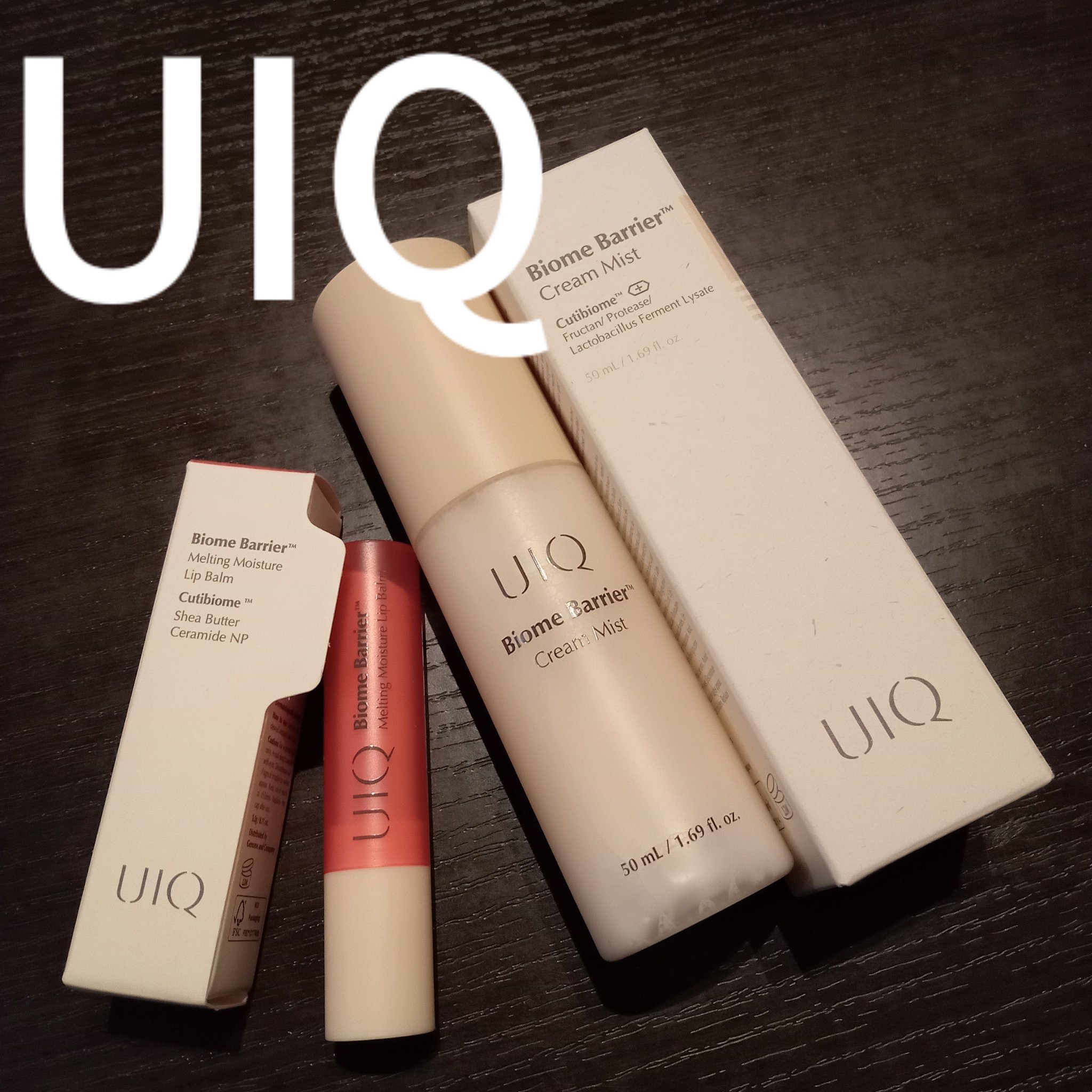 バイオームバリア クリームミスト/UIQ/ミスト状化粧水を使ったクチコミ（1枚目）
