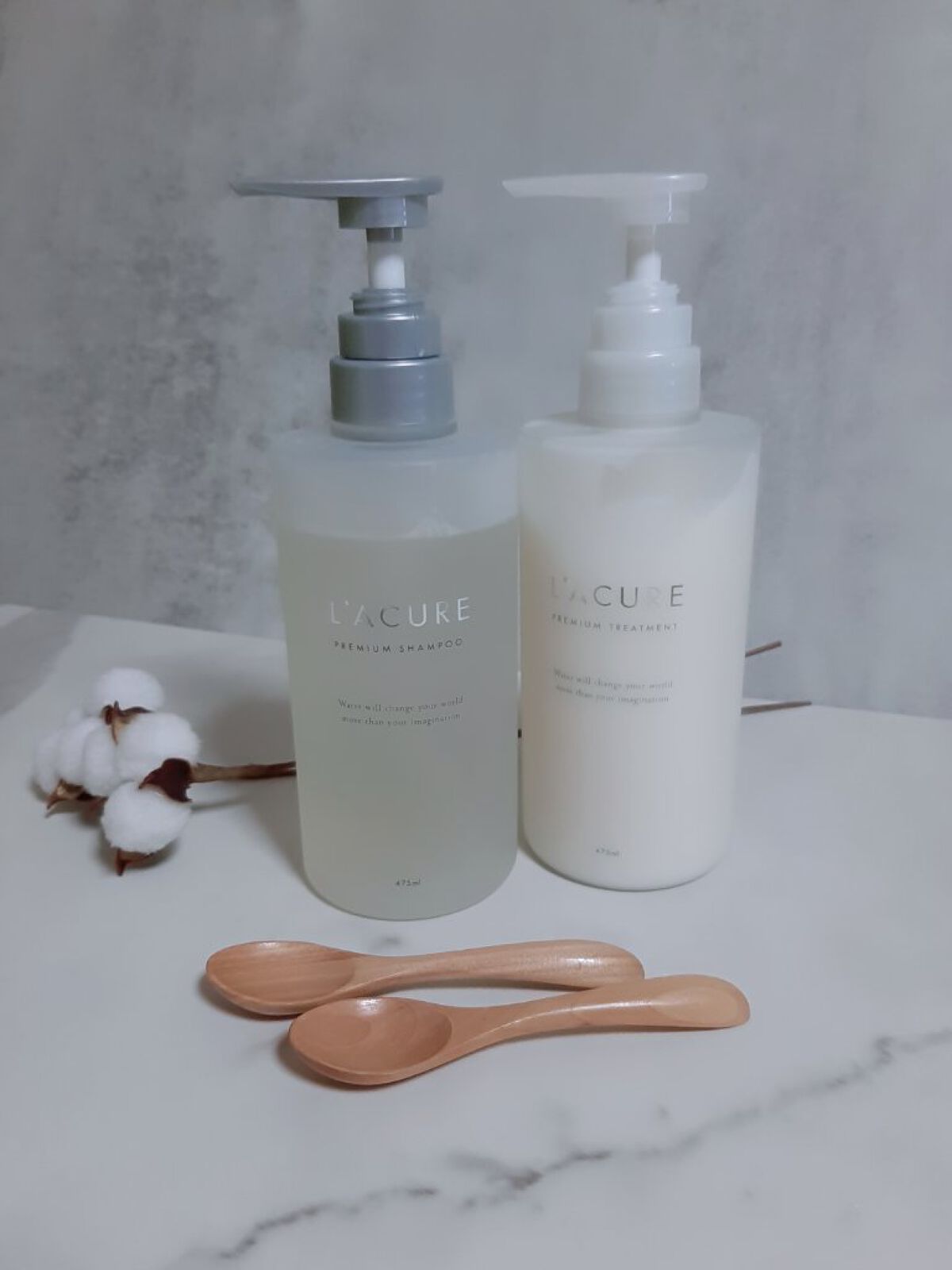 プレミアムシャンプー／プレミアムトリートメント シャンプー/L'ACURE/市販シャンプーを使ったクチコミ（2枚目）