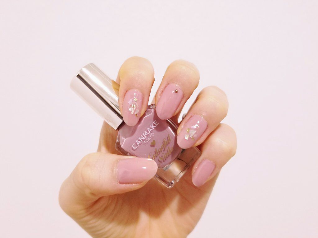 シェルフレーク/DAISO/ネイルチップ・パーツを使ったクチコミ（1枚目）