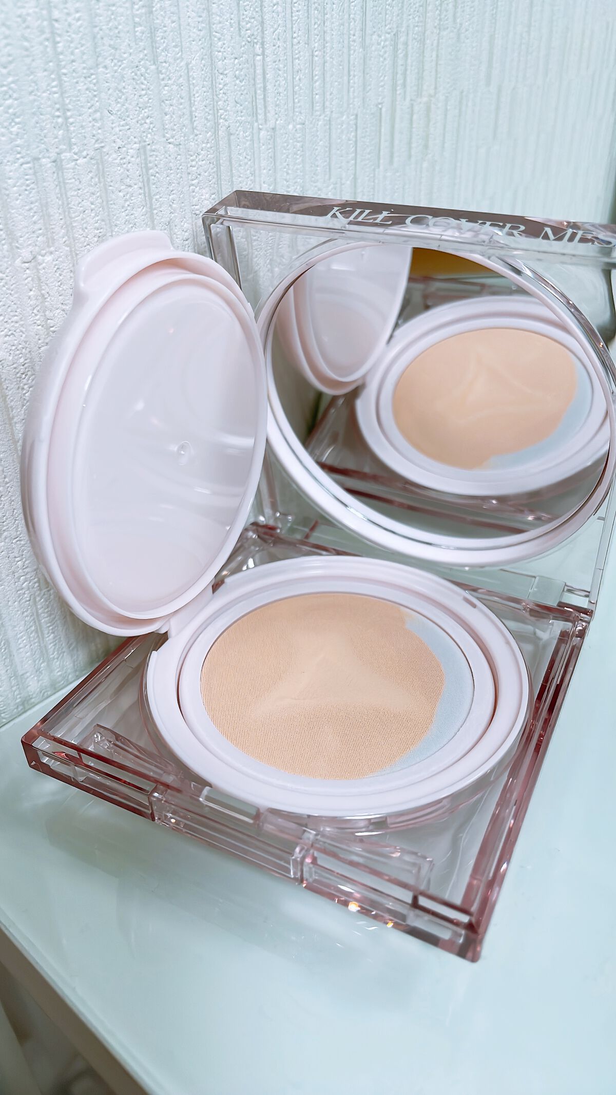 キル カバー メッシュ グロウ クッション/CLIO/クッションファンデーションを使ったクチコミ（1枚目）