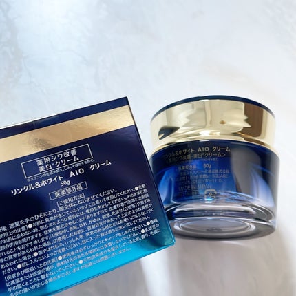 リンクル&ホワイト オールインワンクリーム/ODELIA/オールインワン化粧品を使ったクチコミ(2枚目)