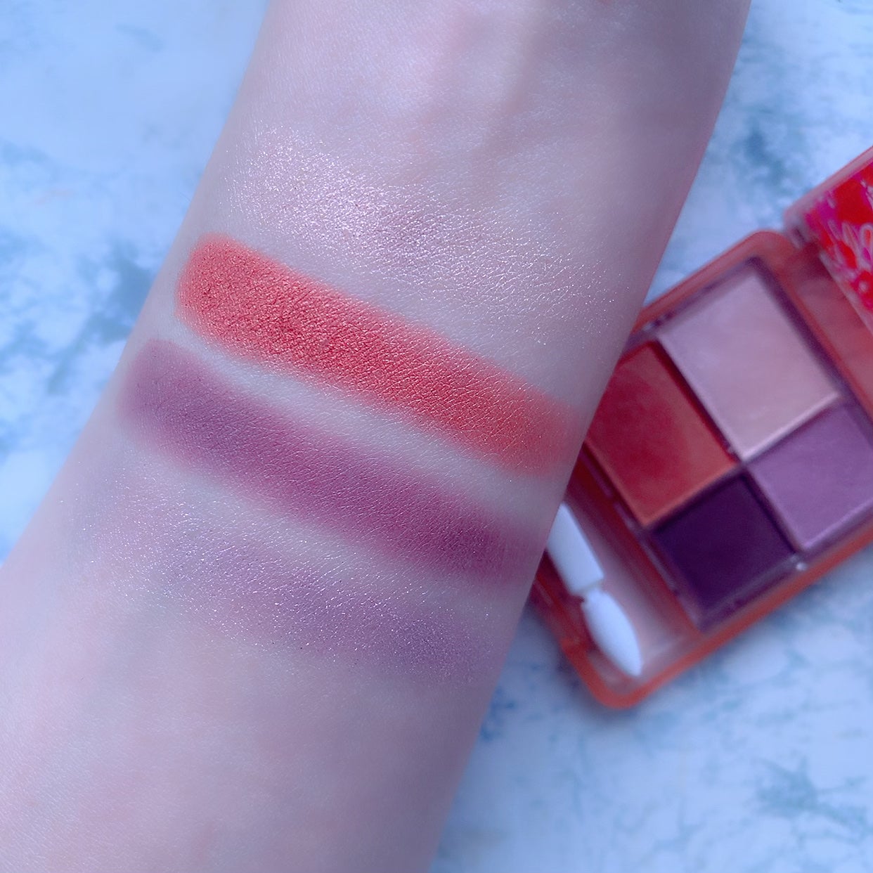 グラデーション アイシャドウ/ちふれ/アイシャドウパレットを使ったクチコミ(3枚目)