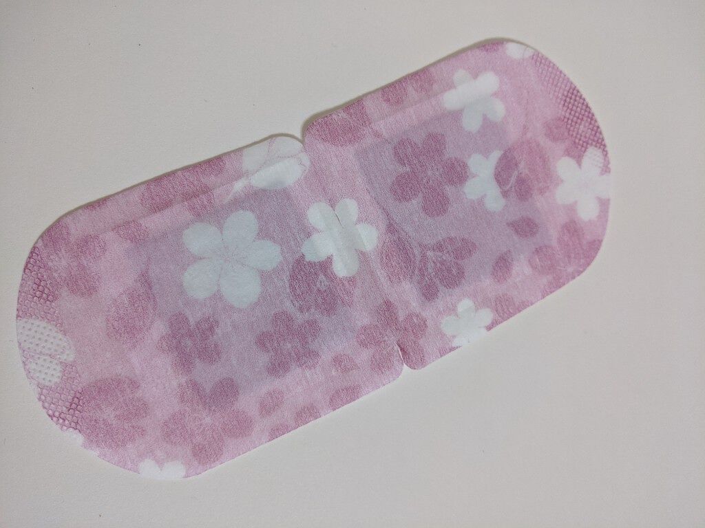 蒸気でホットアイマスク 幸せ呼ぶ桜の香り/めぐりズム/ホットアイマスクを使ったクチコミ(3枚目)