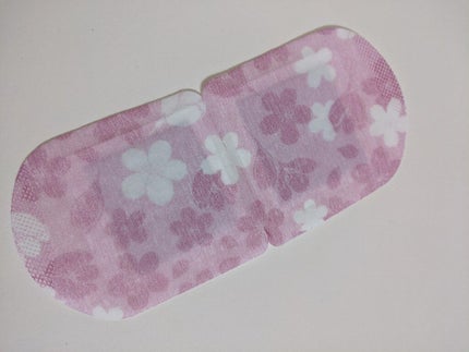 蒸気でホットアイマスク 幸せ呼ぶ桜の香り/めぐりズム/ホットアイマスクを使ったクチコミ(3枚目)