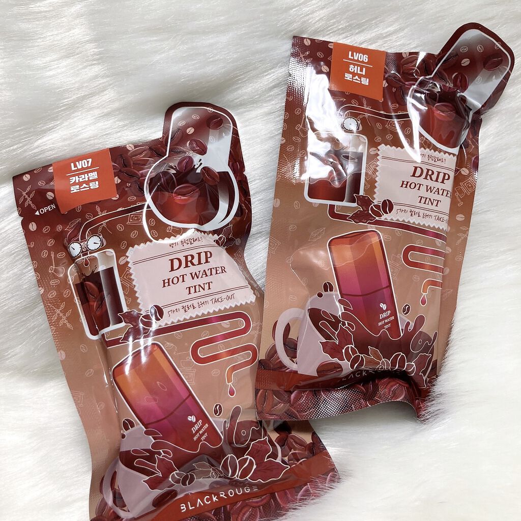 マーラーホットウォーターティント/BLACK ROUGE/リップティントを使ったクチコミ（2枚目）