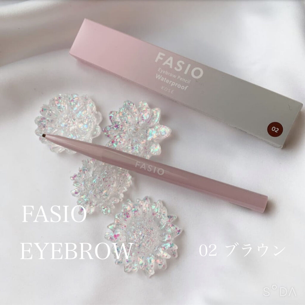 アイブロウ ペンシル ウォータープルーフ/FASIO/アイブロウペンシルを使ったクチコミ（1枚目）