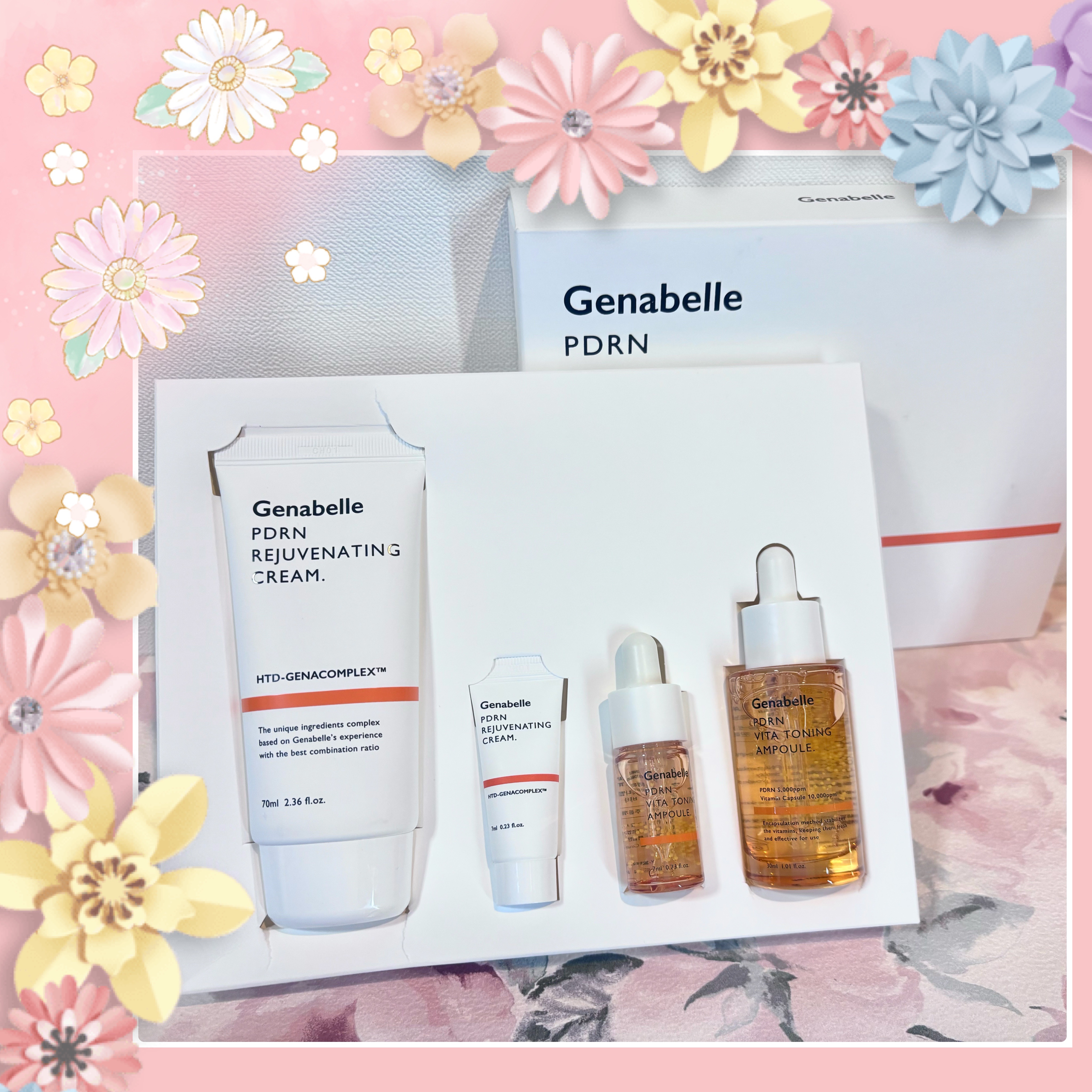 試してみた】PDRNデイリーダーマデュオSET Genabelleのリアルな口コミ